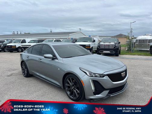 Argent Silver Metallic 2024 Cadillac CT5 Sport