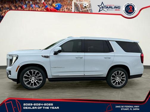 Glacier White Tricoat 2026 GMC Yukon Denali