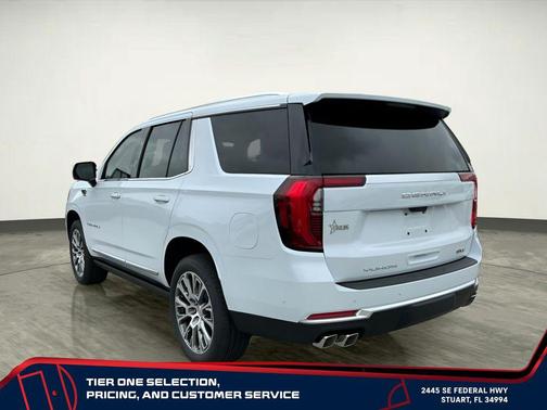 Glacier White Tricoat 2026 GMC Yukon Denali