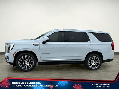 Glacier White Tricoat 2026 GMC Yukon Denali