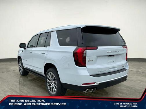 Glacier White Tricoat 2026 GMC Yukon Denali