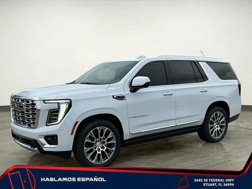 Glacier White Tricoat 2026 GMC Yukon Denali