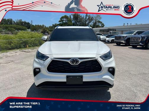 Blizzard Pearl 2021 Toyota Highlander XLE