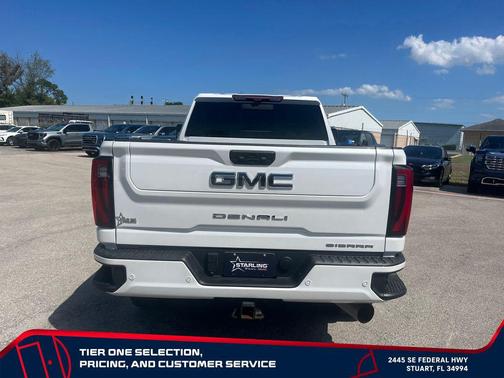 White Frost Tricoat 2024 GMC Sierra 2500 Denali Ultimate