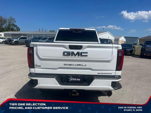 White Frost Tricoat 2024 GMC Sierra 2500 Denali Ultimate