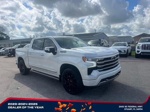 Iridescent Pearl Tricoat 2023 Chevrolet Silverado 1500 High Country