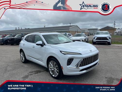 Iridescent White Tricoat 2026 Buick Envision Avenir AWD