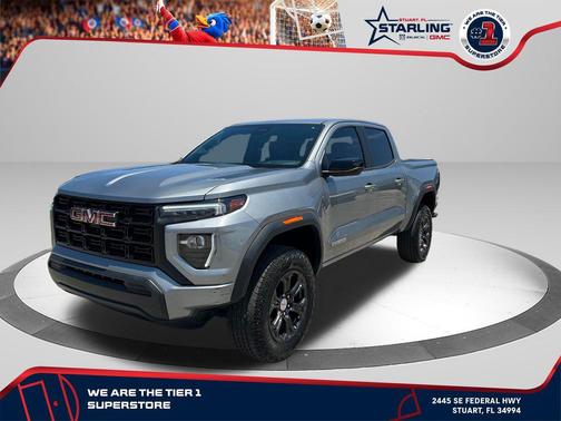 Sterling Metallic 2023 GMC Canyon Elevation