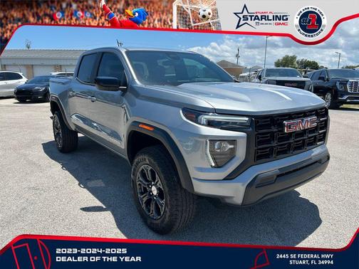 Sterling Metallic 2023 GMC Canyon Elevation