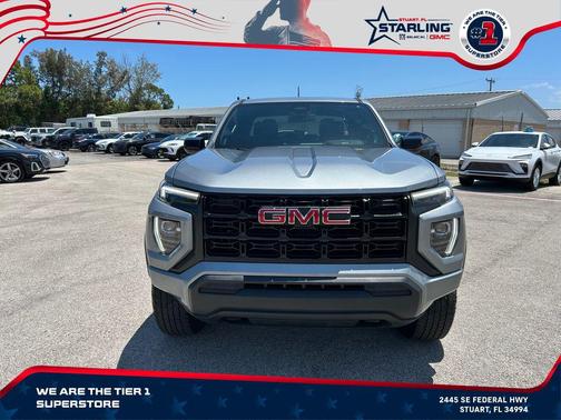 Sterling Metallic 2023 GMC Canyon Elevation