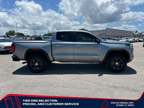 Sterling Metallic 2023 GMC Canyon Elevation