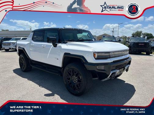 Interstellar White 2026 GMC HUMMER EV Pickup 2X
