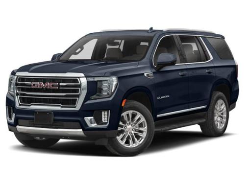 Midnight Blue Metallic 2021 GMC Yukon SLT