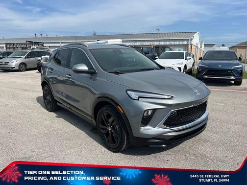 Moonstone Gray Metallic 2026 Buick Encore GX Sport Touring