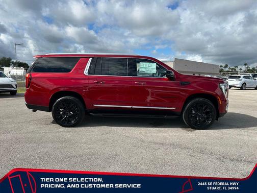 Volcanic Red Tintcoat 2026 GMC Yukon XL 2WD Elevation