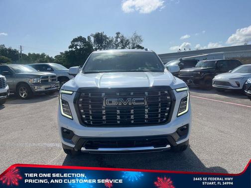 Glacier White Tricoat 2026 GMC Yukon Denali Ultimate