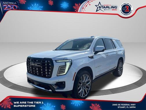 Glacier White Tricoat 2026 GMC Yukon Denali Ultimate