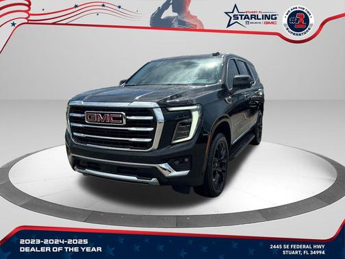 Onyx Black 2025 GMC Yukon 4WD Elevation