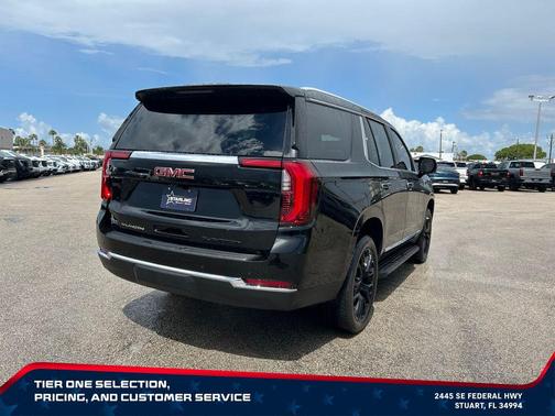 Onyx Black 2025 GMC Yukon 4WD Elevation