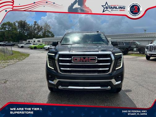 Onyx Black 2025 GMC Yukon 4WD Elevation