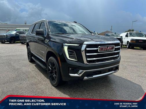 Onyx Black 2025 GMC Yukon 4WD Elevation