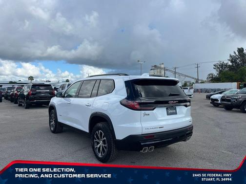 Summit White 2026 GMC Acadia AT4 AWD