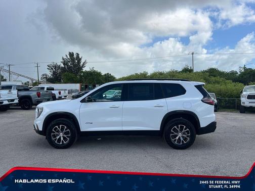 Summit White 2026 GMC Acadia AT4 AWD