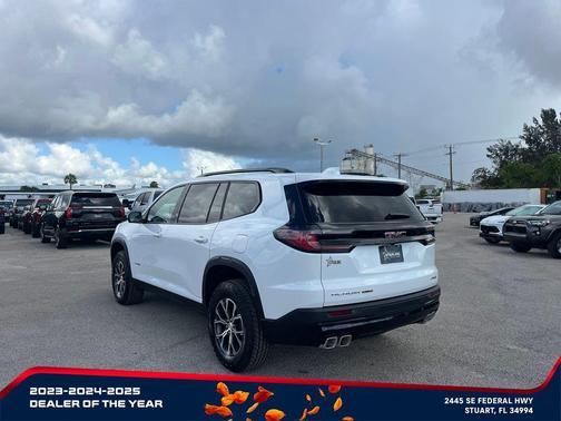 Summit White 2026 GMC Acadia AT4 AWD