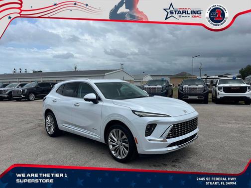 Iridescent White Tricoat 2026 Buick Envision Avenir AWD