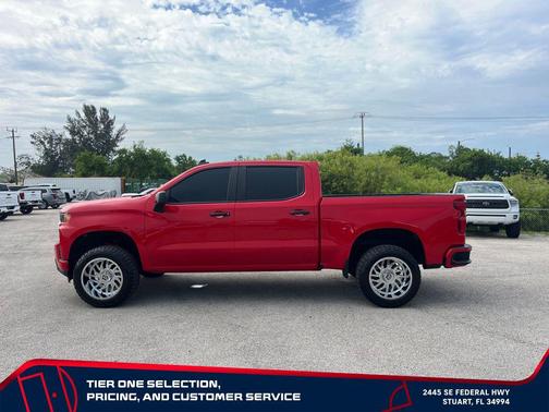 Red Hot 2022 Chevrolet Silverado 1500 Limited Custom