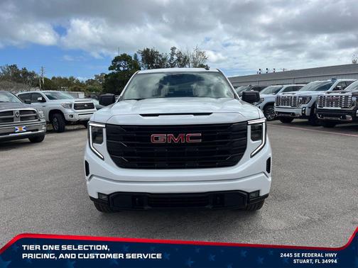 Summit White 2026 GMC Sierra 1500 Elevation