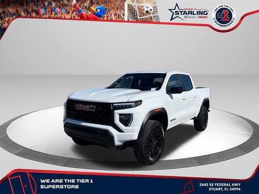 Summit White 2026 GMC Canyon Elevation