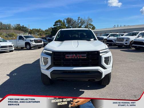 Summit White 2026 GMC Canyon Elevation