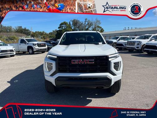 Summit White 2026 GMC Canyon Elevation