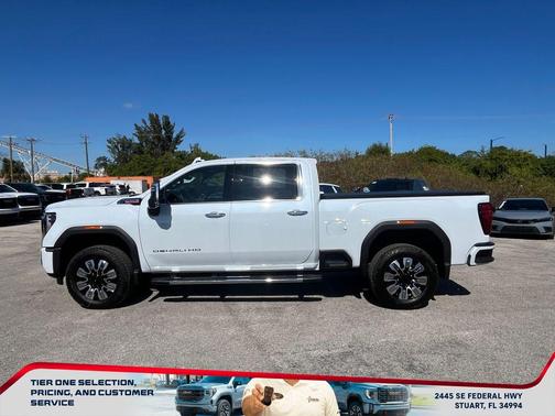 Glacier White Tricoat 2026 GMC Sierra 2500 Denali