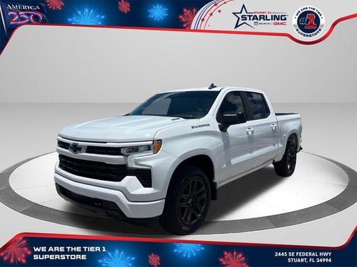 Summit White 2024 Chevrolet Silverado 1500 RST