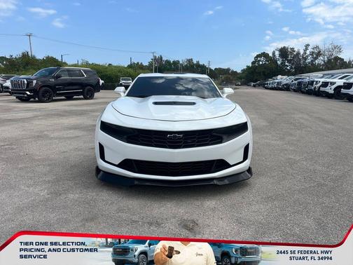 Summit White 2024 Chevrolet Camaro RWD Coupe LT1