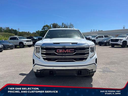 Summit White 2026 GMC Sierra 1500 SLT