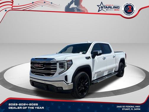 Summit White 2026 GMC Sierra 1500 SLT
