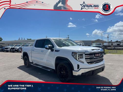 Summit White 2026 GMC Sierra 1500 SLT