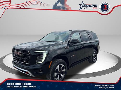 Onyx Black 2026 GMC Yukon 4WD AT4 Ultimate