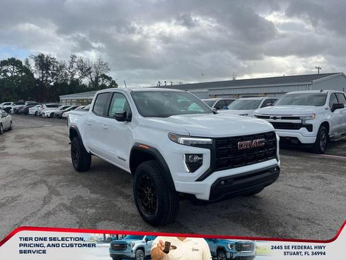 Summit White 2026 GMC Canyon Elevation