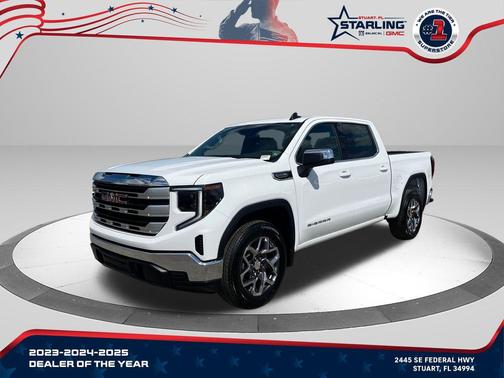 Summit White 2026 GMC Sierra 1500 SLE