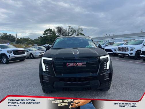 Onyx Black 2026 GMC Sierra EV Extended Range Elevation