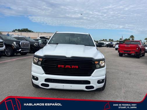 Bright White Clearcoat 2021 RAM 1500 Big Horn/Lone Star