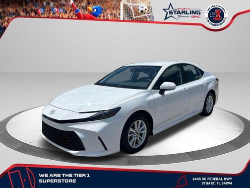 Ice Cap 2025 Toyota Camry LE