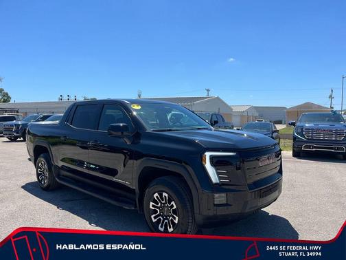 Onyx Black 2026 GMC Sierra EV Standard Range Elevation