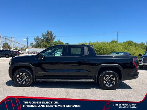 Onyx Black 2026 GMC Sierra EV Standard Range Elevation