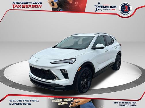 Summit White 2026 Buick Encore GX Sport Touring