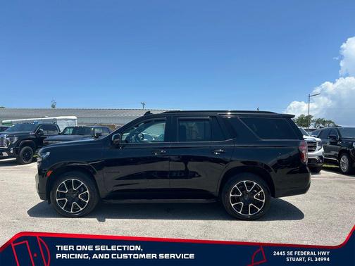 Black 2021 Chevrolet Tahoe 4WD RST